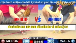 TRẬN 18 CPC1 17/3/2025 : ANH BÉ BT VS ANH KHOA