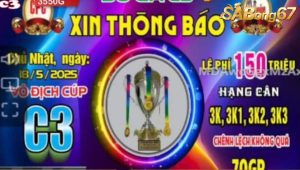 Nam vs Thái Lan CPC3 Ngày 18/5/2025